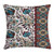 Ambesonne Arabesque Throw Pillow Cushion Cover, Ornamental Floral Pattern and Border Traditional Middle Eastern Artwork, Decorative Square Accent Pillow Case, 18 X18 Inches, Petrol Blue Burgundy