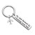 MAOFAED Fly Safe Keychain Pilot Gift Flight Attendant Gift Traveling Keychain Gift for Flight Staff Airline Worker