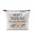 Meme Gift Zipper Pouch Bag Mother Day Gift for Meme Grandma Makeup Travel Bag for Meme -Meme's Travel Bag-