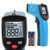 BENETECH Infrared Thermometer Cooking Digital Temperature Gun -58~752?--50~400?- with Adjustable Emissivity  and  Max Min and Ambient Temperature Measure, Self Calibration, Laser Pyrometer Not for Human