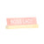 About Face Designs Boss Lady Blush Pink 8 x 2.5 Acrylic Decorative Tabletop Novelty Sign with Base