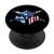 Greek American Pride Patriotic Spartan Helmet - Greece Flag PopSockets PopGrip: Swappable Grip for Phones  and  Tablets