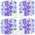 4 Pack Led String Lights, Battery Operated Fairy String Lights Led Mini String Light 50 LED 16.5ft Battery Powered Silver Wire Fairy Starry Lights for Bedroom Christmas Party Wedding Indoor Decor