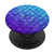 Ocean Aqua Teal  and  Indigo Purple Mermaid Scales PopSockets PopGrip: Swappable Grip for Phones  and  Tablets