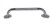 16" Safety Grab Bar - Textured Steel, Knurled Grip, Chrome (16 INCH)
