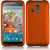 HR Wireless Kyocera Hydro Icon 6730 Rubberized Cover - Retail Packaging - Orange