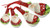 Ganz 4 Piece Measuring Spoons, Santa