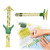 WDAC 5 in 1 Sliding Gauge Measuring Sewing Tool, T-Shaped Sliding Ruler, Multifunctional Patchwork Ruler Tailor Ruler, Measuring Sewing Home Tool Improve Buttonhole