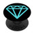 Diamond Teal PopSockets PopGrip: Swappable Grip for Phones  and  Tablets