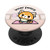Aggretsuko Calm Yoga Inner Peace PopSockets PopGrip: Swappable Grip for Phones  and  Tablets