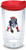 Tervis NFL New England Patriots Legacy Tumbler with Emblem and Red Lid 16oz, Clear