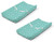 Summer Infant Ultra Plush Changing Pad Cover, Teal Medallion, 2 Pack
