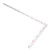 Metal Square Ruler 90 Degree Framing Square Ruler L-Shaped Right Angle Square Ruler Angle Measuring Tool-500mm250mm-