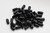 asweo 1/4" Screw Thread Protectors -Black, 25 PCS-