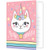 Creative Converting 347447 Sassy Caticorn Foldover Invitation