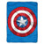 Marvel's Avengers, "The Shield" Micro Raschel Throw Blanket, 46" x 60", Multi Color