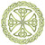 Stencils for Walls: Celtic Cross Stencil, 8.5 x 8.5 inch -M- - Irish Celts Viking Cross Ornament Knotwork Design Woven Ethnic Braided Protection Knot Stencils for Painting Template
