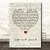 Safe and Sound Script Heart Song Lyric Quote Music Print