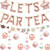 Let's Par Tea Balloons Tea for Two Banner Teapot Teacups High Tea Theme Bridal Shower Engagement Bachelorette Party Supplies Decorations Photo Prop