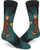 ModSocks Men's Sasquatch Loves Beer Crew Socks in Heather Sea Blue