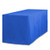 LinenTablecloth 8 ft. Fitted Polyester Tablecloth Royal Blue