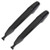 TUPARTS Exterior Door Handles Black Front Driver Passenger Side Replacement for 2004-2010 for Toyota Sienna-2pcs-