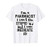 Pharmacist Gifts Funny Pharmacy Technician Gifts Pharm D T-Shirt