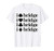 Gifts For Bridge Lover Bridge Card Game Shirt Women Mother T-Shirt