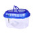 POPETPOP Turtle Tank Box with Platform Turtle Habitat Container with Handle Cover