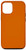 iPhone 12/12 Pro Burnt Orange Plain Solid Color Case