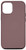 iPhone 12/12 Pro Deep Taupe Violet Brown Plain Solid Color Case