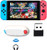 Bluetooth Adapter for Nintendo Switch/Lite, BT 5.0 Wireless Audio Transmitter with Low Latency USB C to A Converter for Bluetooth Headphone Speakers on PS4 PS5 PC Laptop Airpods, White