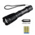 XML-T6 LED Tactical Super Bright Water Resistant Zoomable Handheld Flashlight,Light with 5 Modes - Best High Lumen Camping, Outdoor, Emergency Flashlights