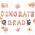 Rose Gold Congrats Grad Balloons Banner, Congrats Balloons for 2021 Graduation Decorations, Congrats Grad Decorations for Girls, Graduation Decorations 2021 Rose Gold for College High School