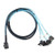 Internal HD Mini SAS -SFF-8643 Host- - 4X SATA 90 Degree -Target- Cable, SFF-8643 to 4X SATA Cable, SFF-8643 for Controller, 4 Sata Connect to Hard Drive