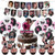 Harry Edward Styles Birthday Party Decorations and Supplies Includes Birthday Banner, Balloons?Cupcake Toppers?Cake Topper Party Favors