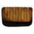 Ambesonne Brown Pencil Case, Wooden Plank Aged Timber, Fabric Pen Pencil Bag with Double Zipper, 8.5" x 5.5", Dark Brown Pale Brown