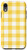 iPhone XR Yellow Orange Gingham Plaid Rustic Pattern AEH567 Case