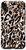 iPhone XS Max Brown Black Safari Animal Print Pattern AEH541 Case