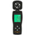 Handheld Anemometer, Smart Sensor AS816 Mini Digital Anemometer 0.3-30m/s Air Flow Tester for Measuring Wind Speed, Temperature