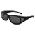 Solarfun Polarized Fit Over Glasses Sunglasses Wrap Around Solar Reduce Shield for Men and Women's Driving, Smoke