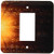Rikki Knight Music Sheet Glow Single GFI Light Switch Plate