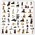 Rikki Knight Dogs Puppies and Cats-Single Toggle Light Switch Plate