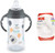 NUK Large Learner Cup, Boys, 10 Ounce, With NUK Replacement Silicone Spout, Clear