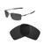Walleva Replacement Lenses for Oakley Square Wire II -OO4075 Series- - Multiple Options Available -Black - Polarized-