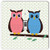 Rikki Knight Owl Love You Deco Owl-Single Toggle Light Switch Plate