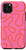 iPhone 11 Pro Bright Pink and Orange Abstract Squiggle Pattern Case