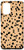 Galaxy S20 plus Dalmatian Pattern Black Peach Orange Brush Polka Dots Case