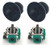 Replacement Analog 3D Joystick Thumbstick Thumb Stick 3D Rocker  plus Joystick Cap for Nintendo Switch NS Pro Controller
