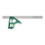 Combination Angle Ruler Multi-Functional Combination Square Angle Ruler Measuring Tools for Marking Out with Bubble Level for Measuring Laying Out